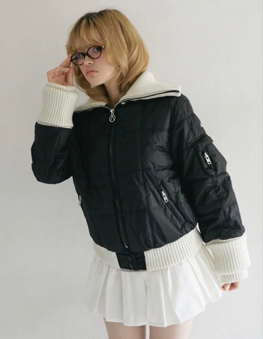 andmary Mary quilting jacket アウター