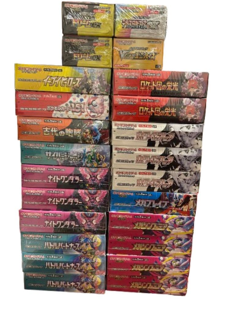 ポケモンカード 未開封BOXまとめ売り【全24箱】