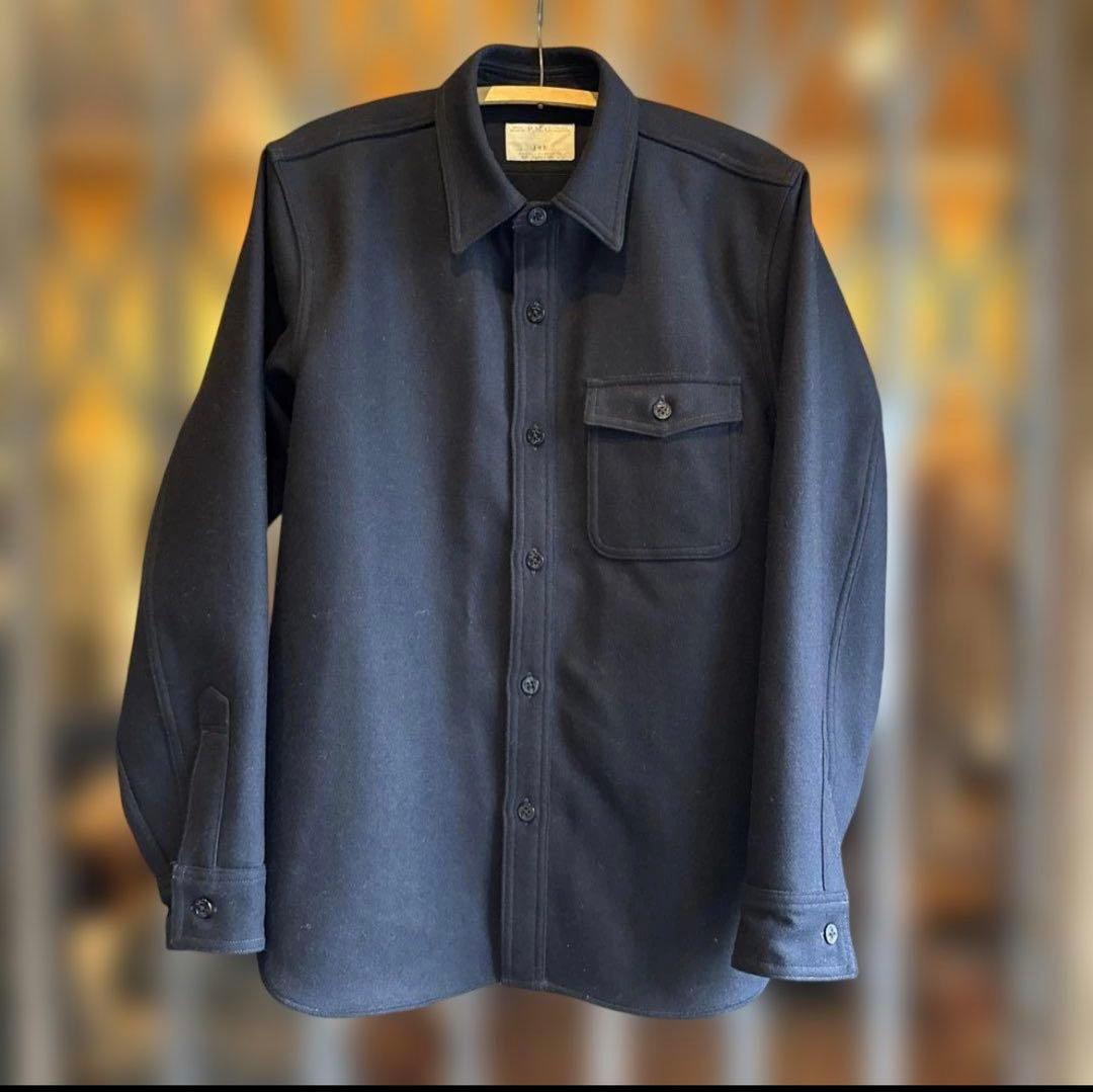 美品　phigvel WOOL CPO SHIRTS