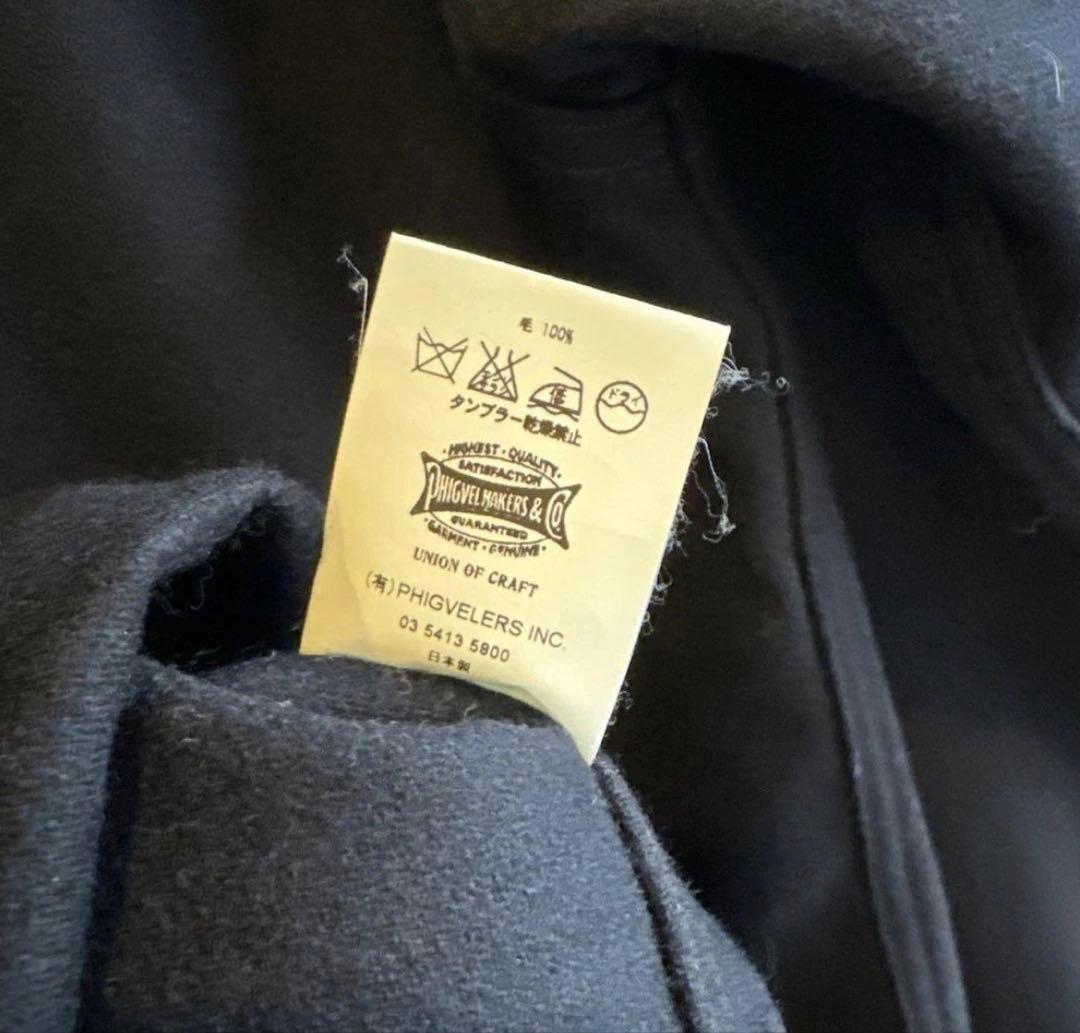 美品　phigvel WOOL CPO SHIRTS