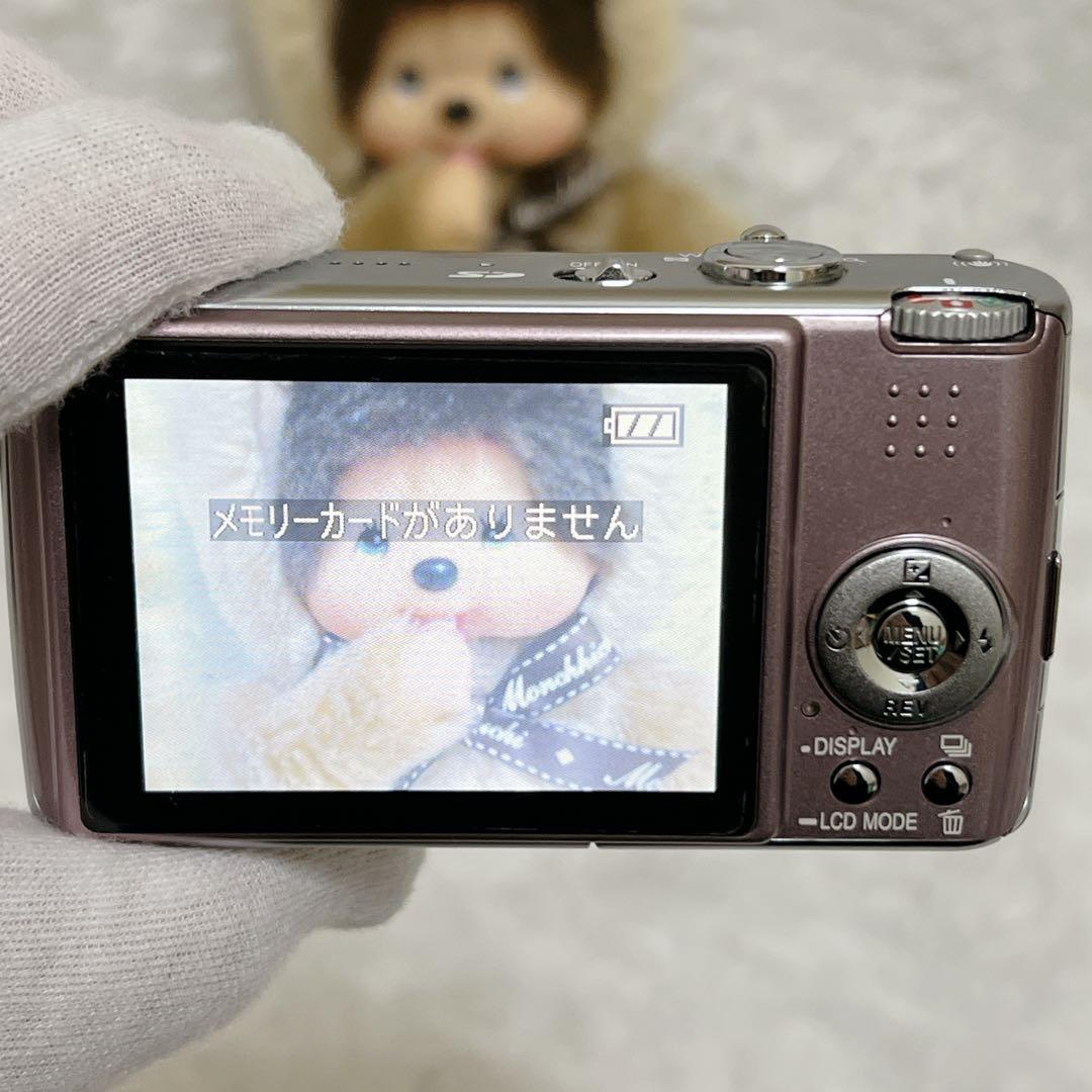 完動品 Panasonic LUMIX DMC-FX01 ピンク コンデジ