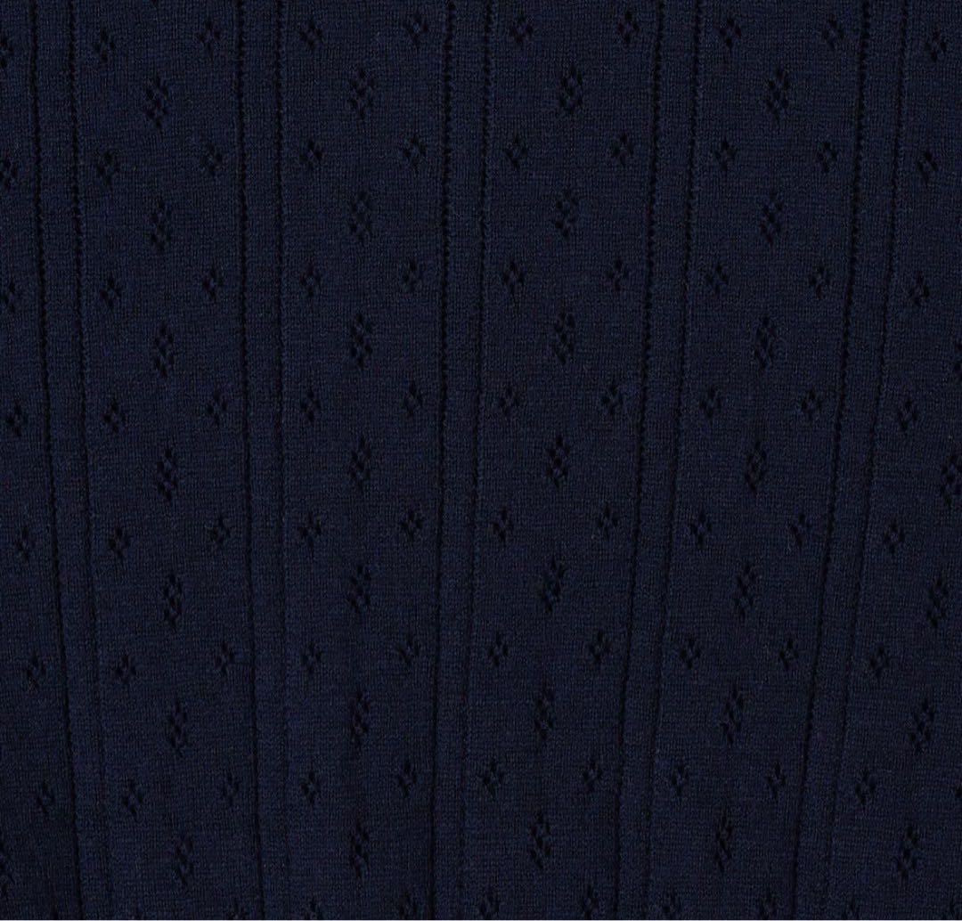 SHISHIKUI eyelet long NAVY 新品未使用