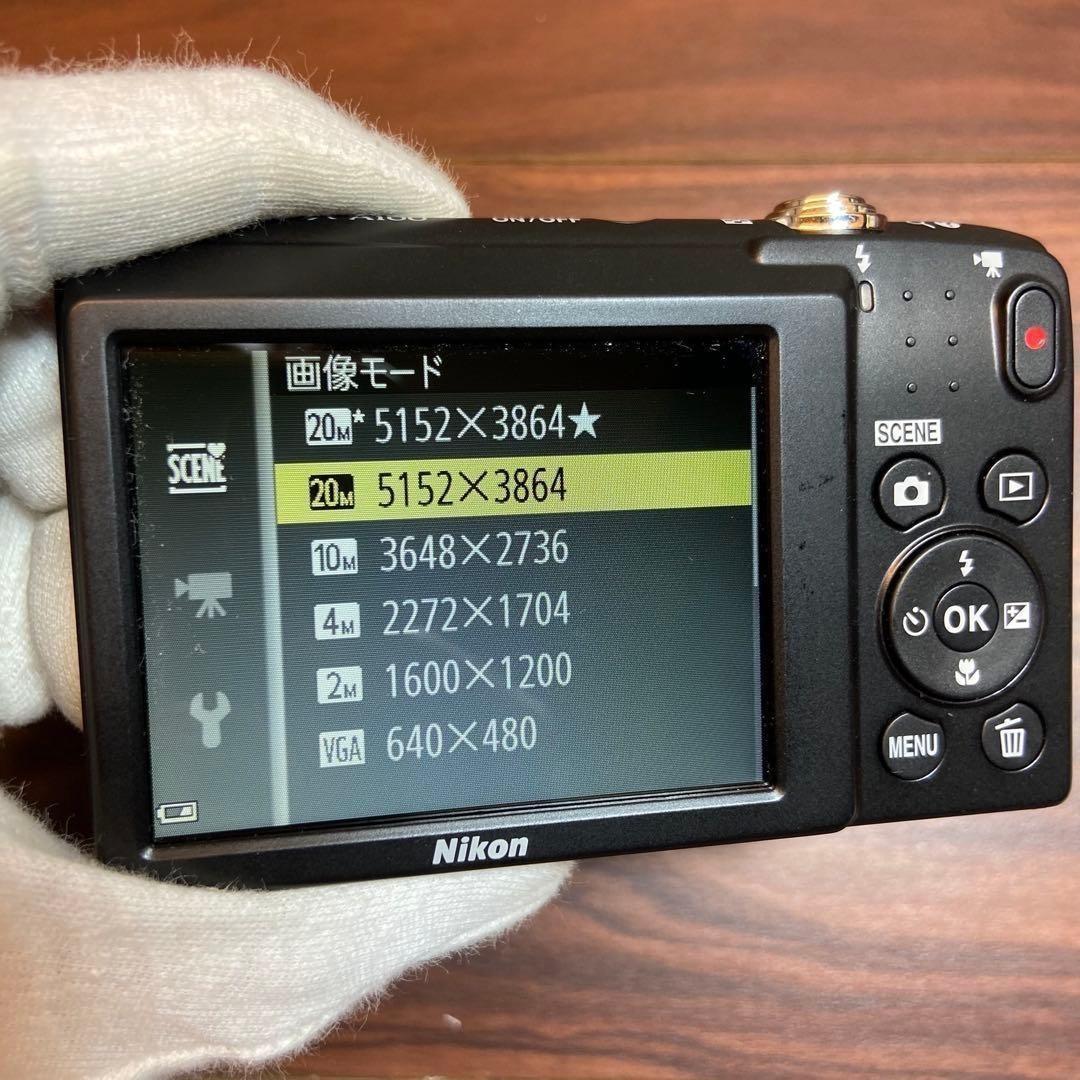 Nikon coolpix A100 デジカメ ほぼ新品 4050