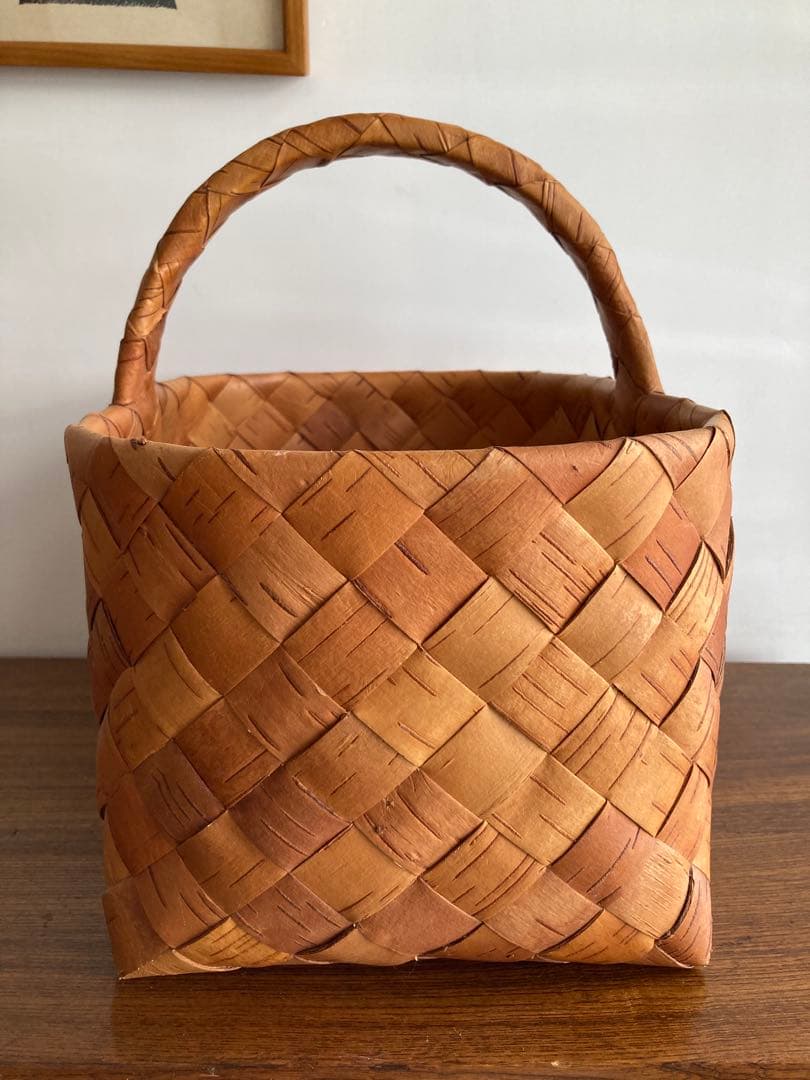 る*い様 Galina ガリーナ さんの白樺かご（特大サイズ）② フィンランド