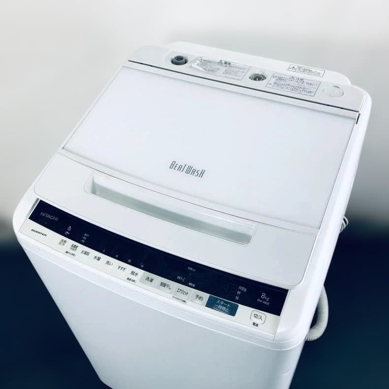 ★送料・設置無料★ 中古 大型洗濯機 日立 (No.0809)