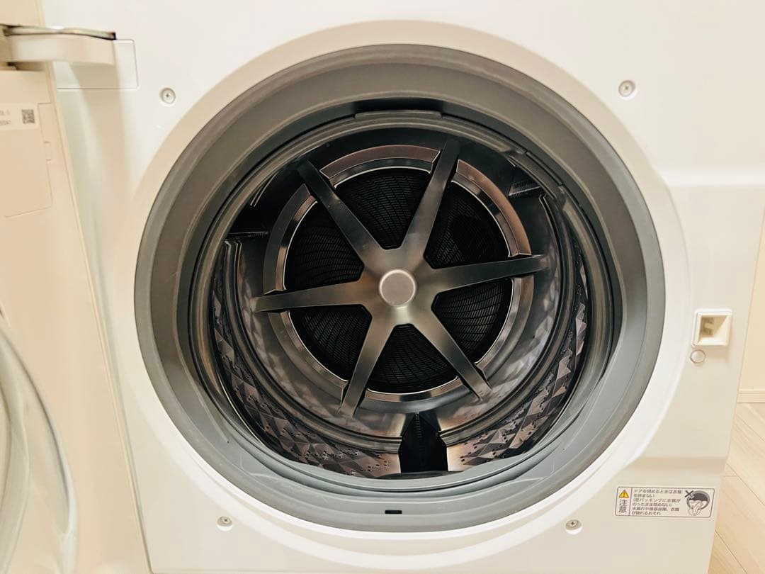 【分解洗浄済・Vベルト新品】Panasonicドラム式洗濯機NA-VG710L左