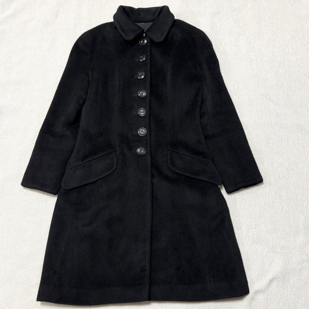 希少 Mademoiselle DIOR カシミヤ ウール ロングコート