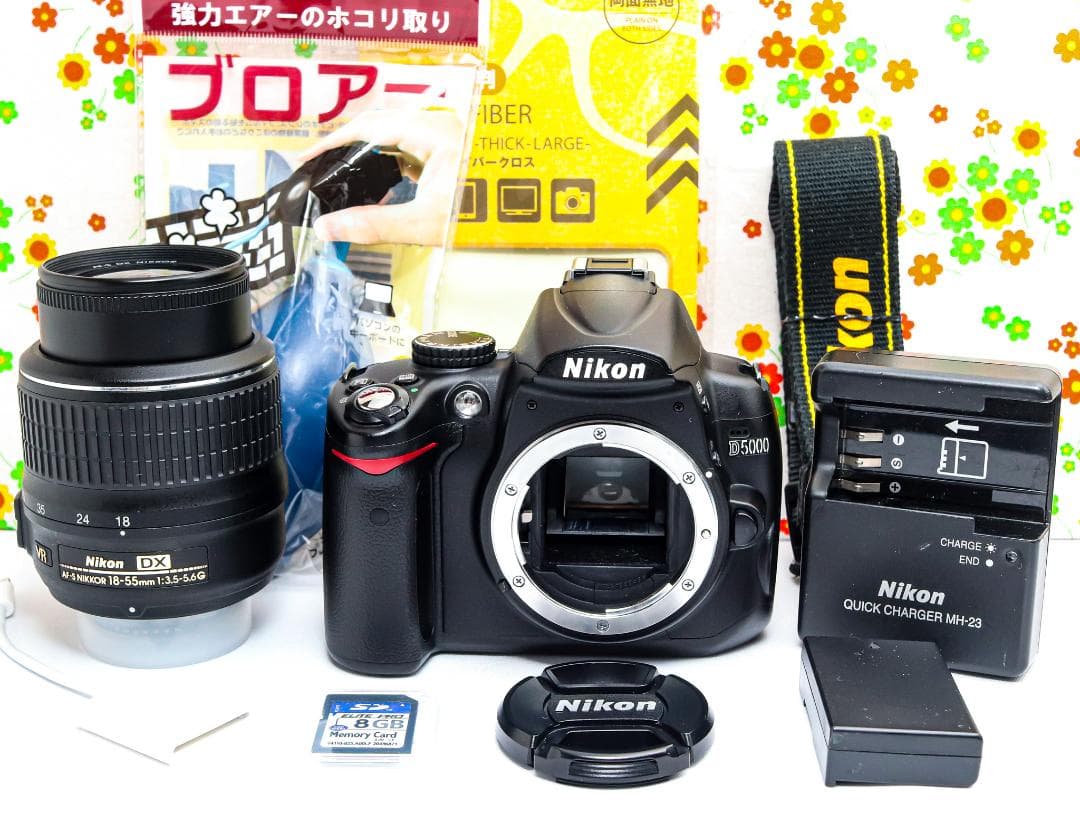 Nikon D5000☆動画撮影☆スマホに送れる！☆デジタル一眼レフ