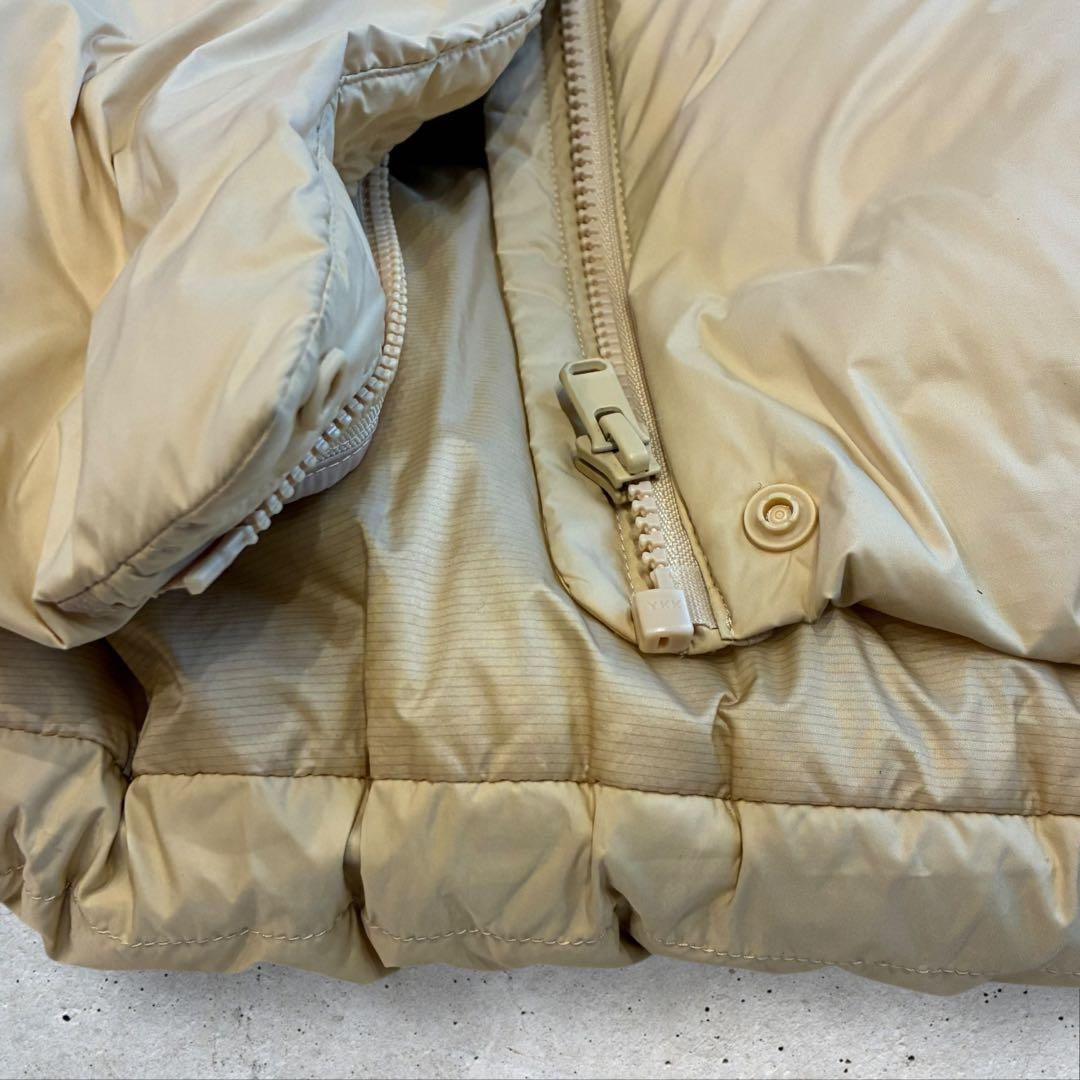 美品 UNIQLO パウダーソフトダウンジャケット Ｌ イエロー ユニクロ　完売