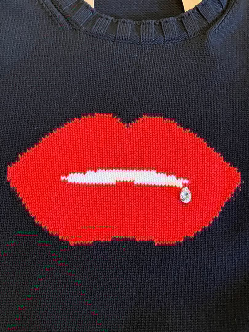 NO°21 リップモチーフニット 42 ヌメロヴェントウノ