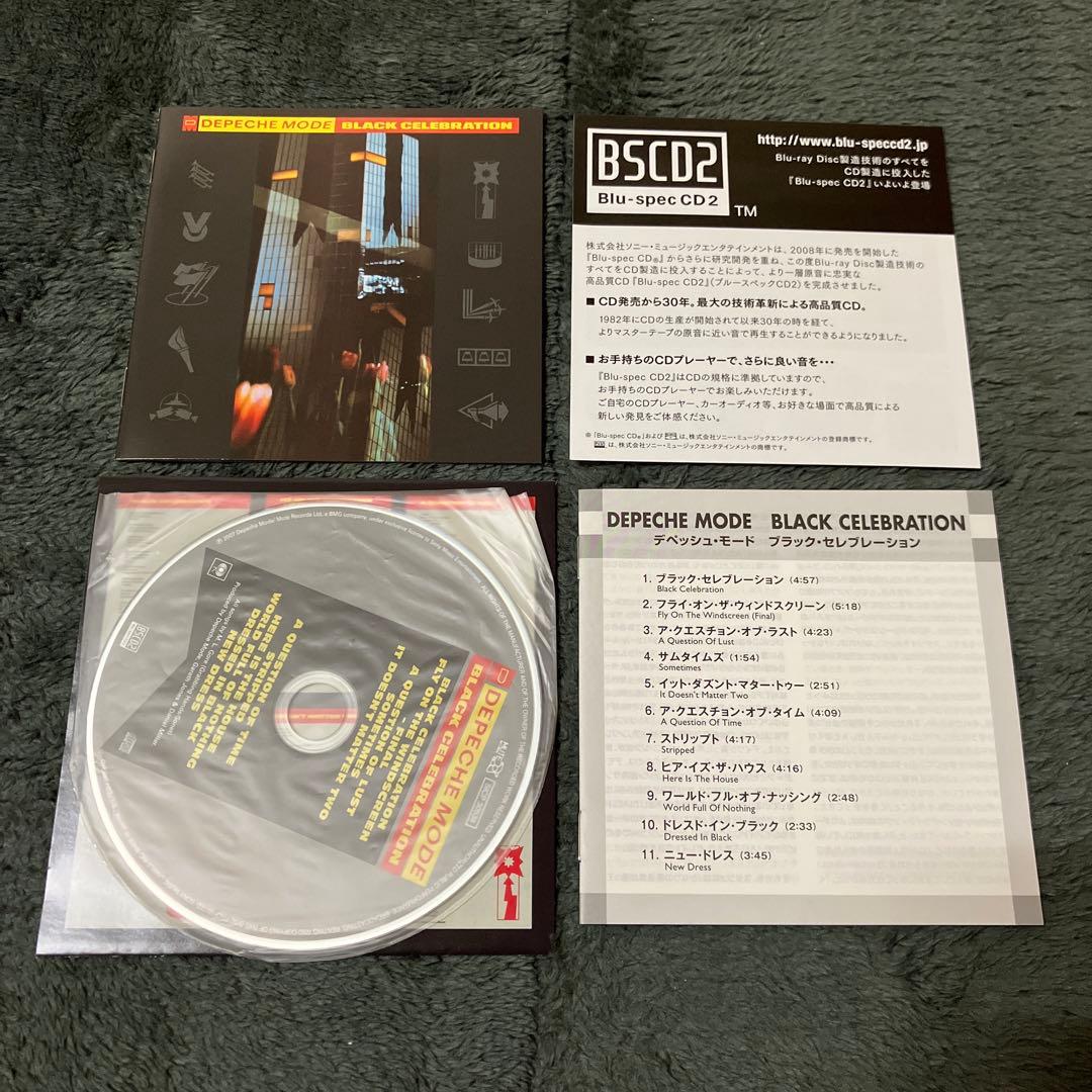 DEPECHE MODE「BLACK CELEBRATION」BSCD2