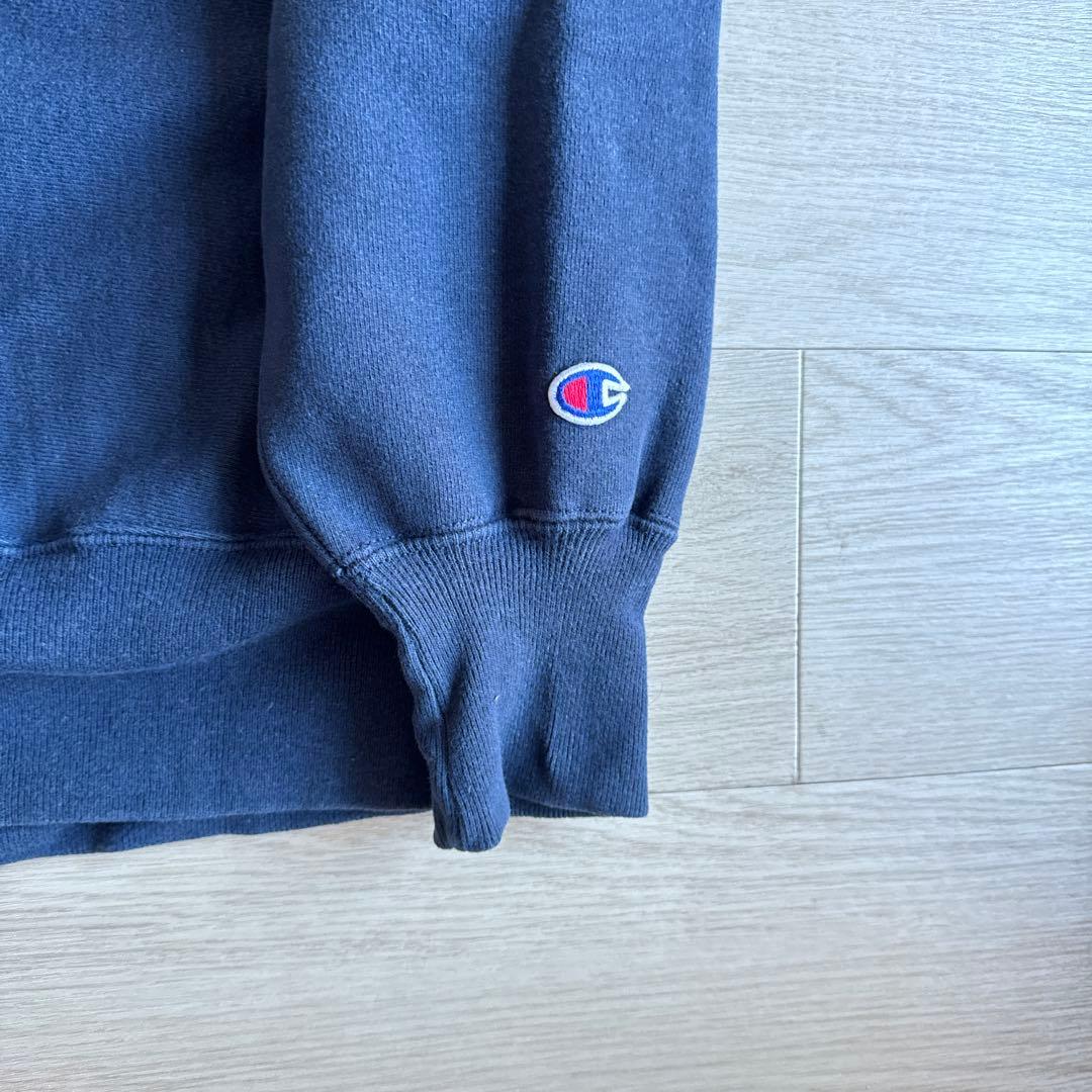 90s champion リバースウィーブ　目無し　ネイビー　メキシコ製　レア