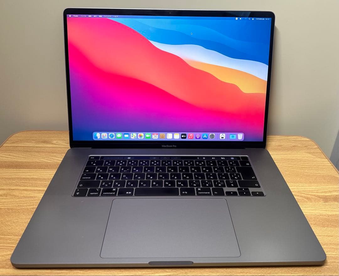 Macbook Pro 2019 16inch corei7, メモリ 32Gb