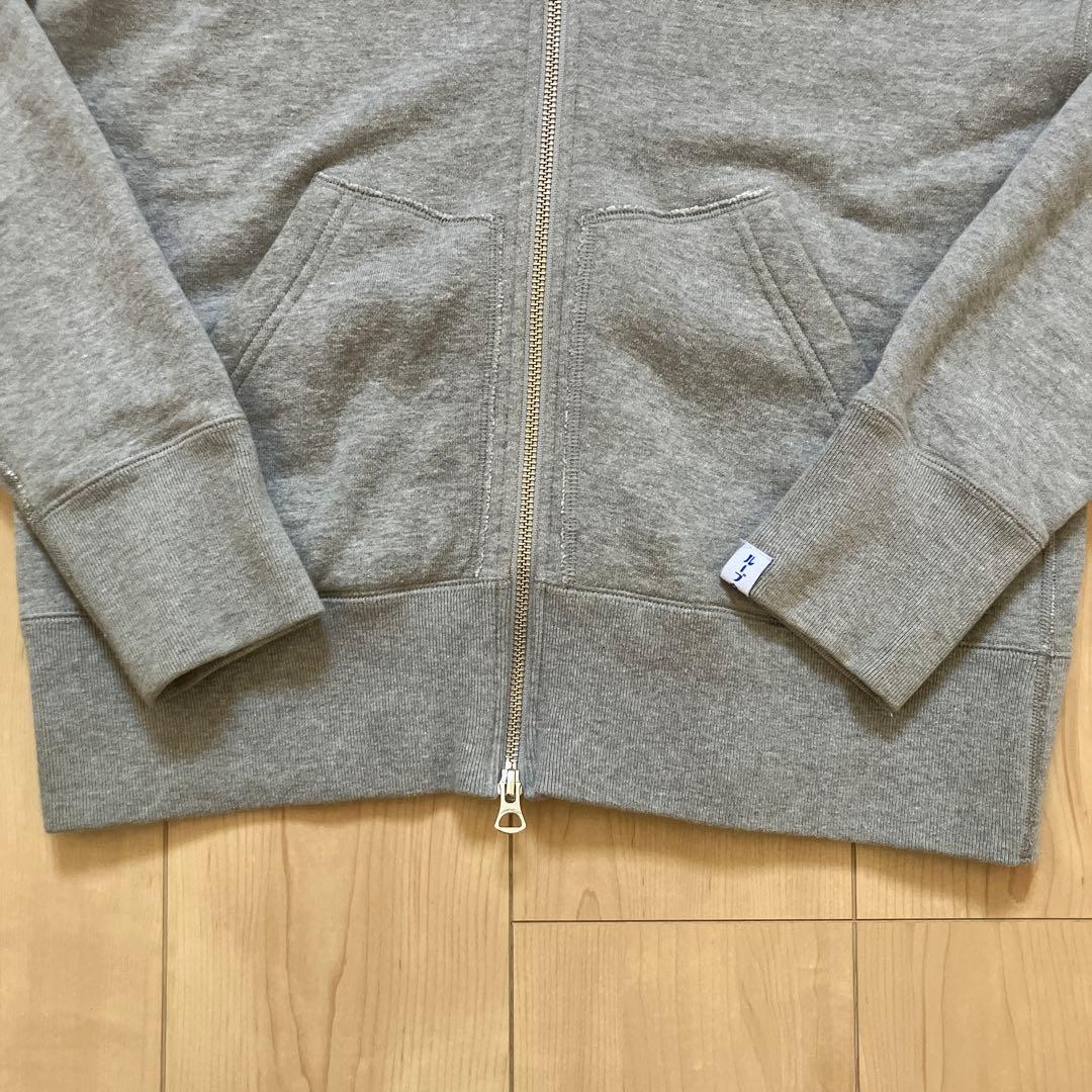 LOOPWHEELER × BEAMS PLUS 別注　ジップアップパーカー