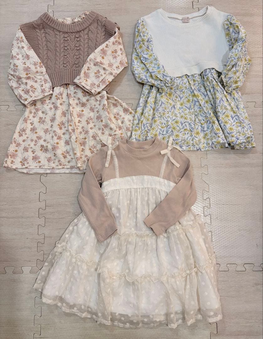 プティマイン アプレレクール zara等 まとめ売り 女の子 冬服 100前後