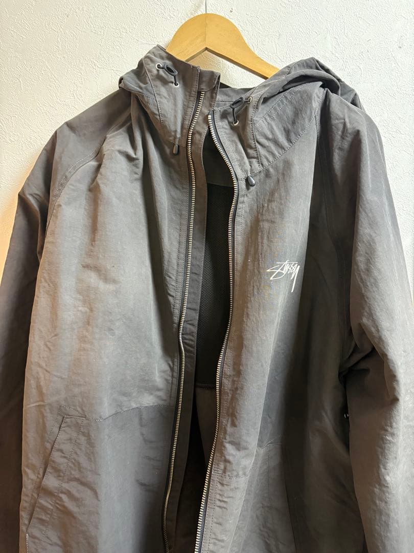 stussy beach shell wave dye シェルジャケットXXL