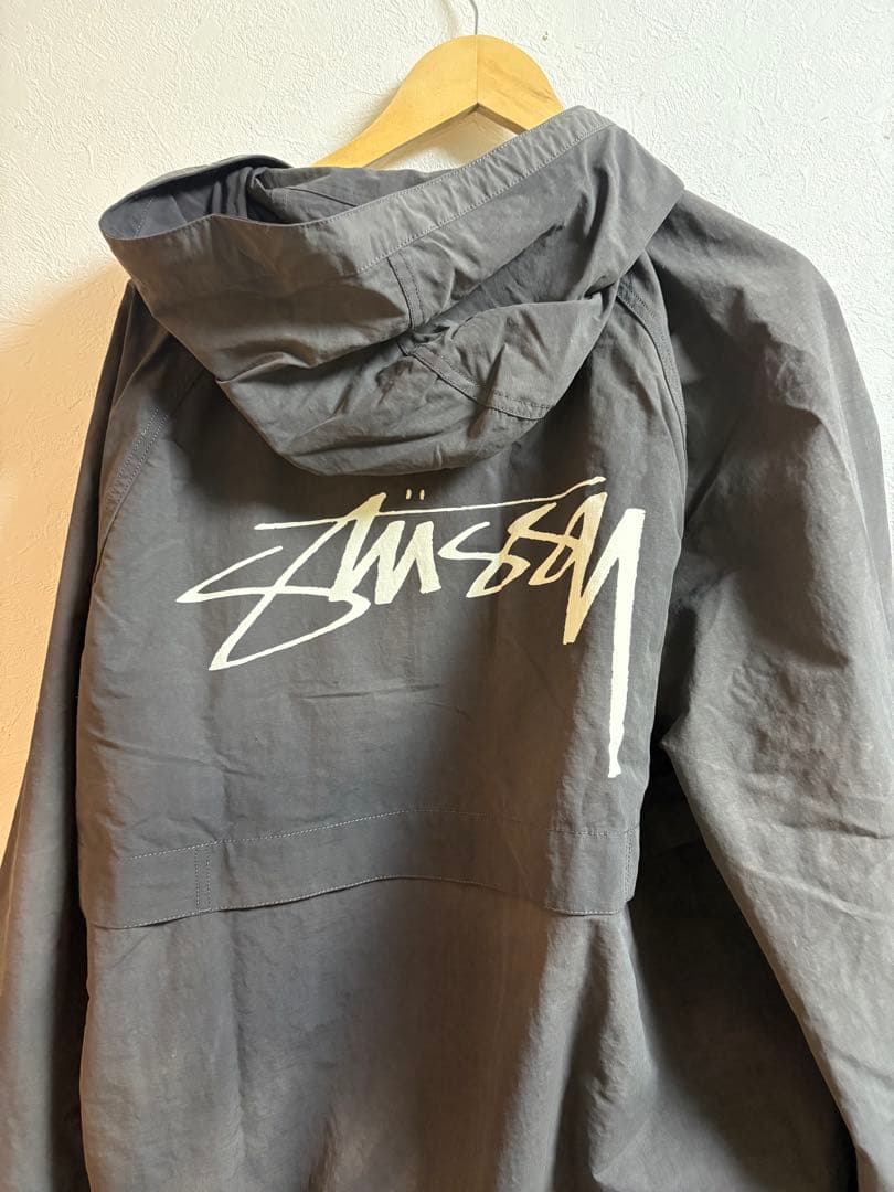 stussy beach shell wave dye シェルジャケットXXL