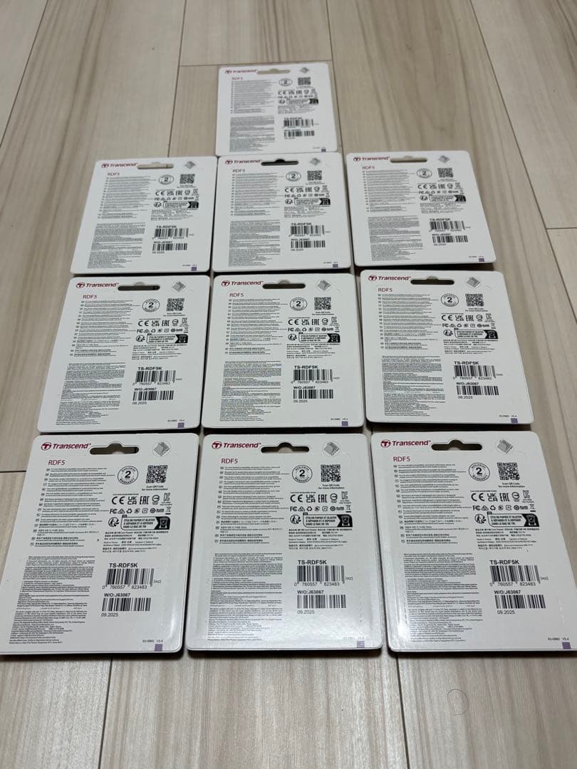 トランセンド Transcend カードリーダー TS-RDF5K 10個セット