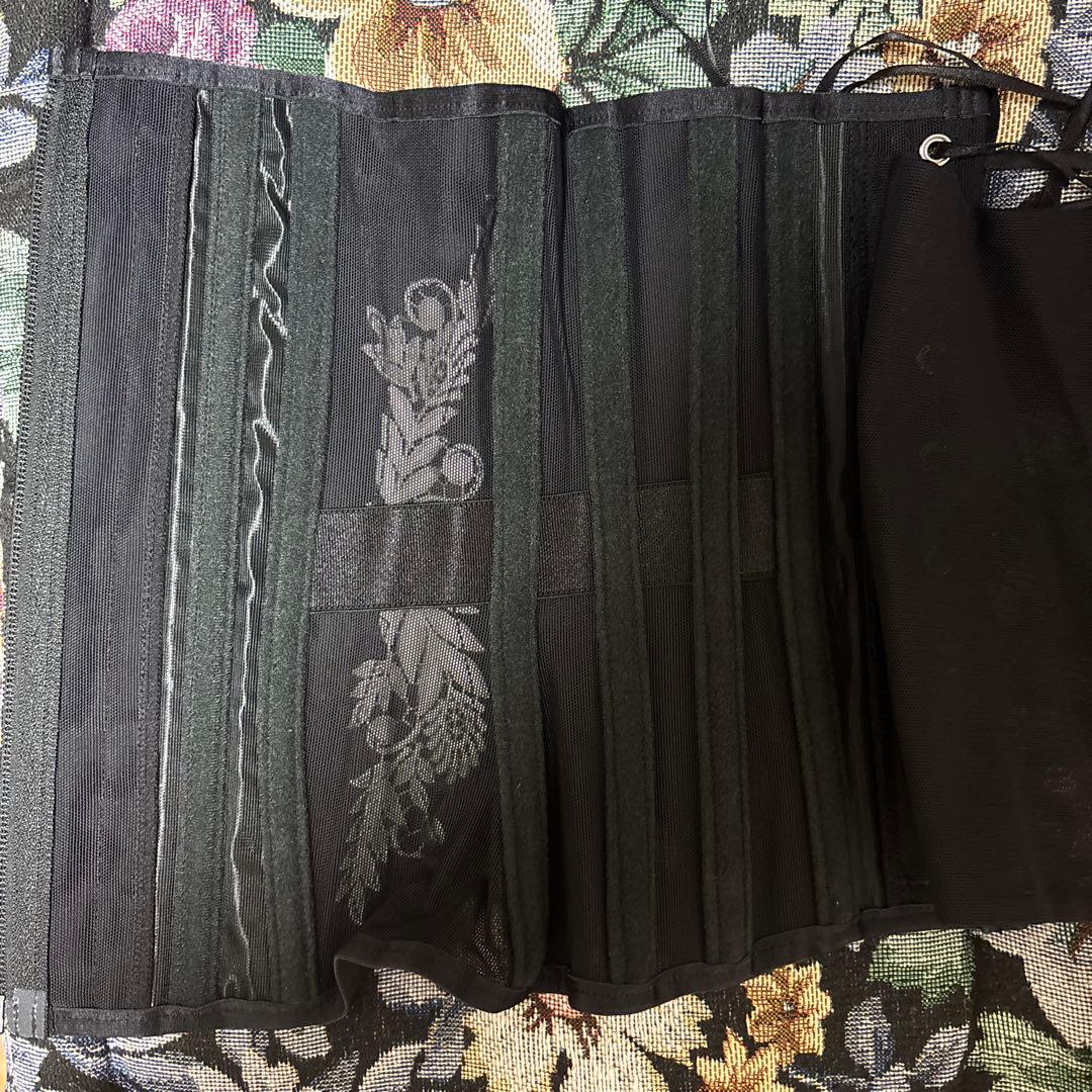 元鈴木さんコルセット　シレーヌ　ブラック　Lサイズ