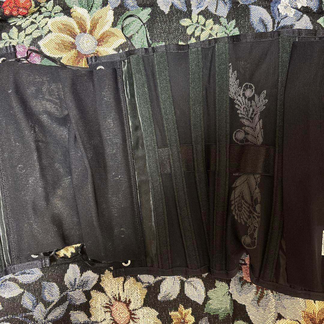 元鈴木さんコルセット　シレーヌ　ブラック　Lサイズ