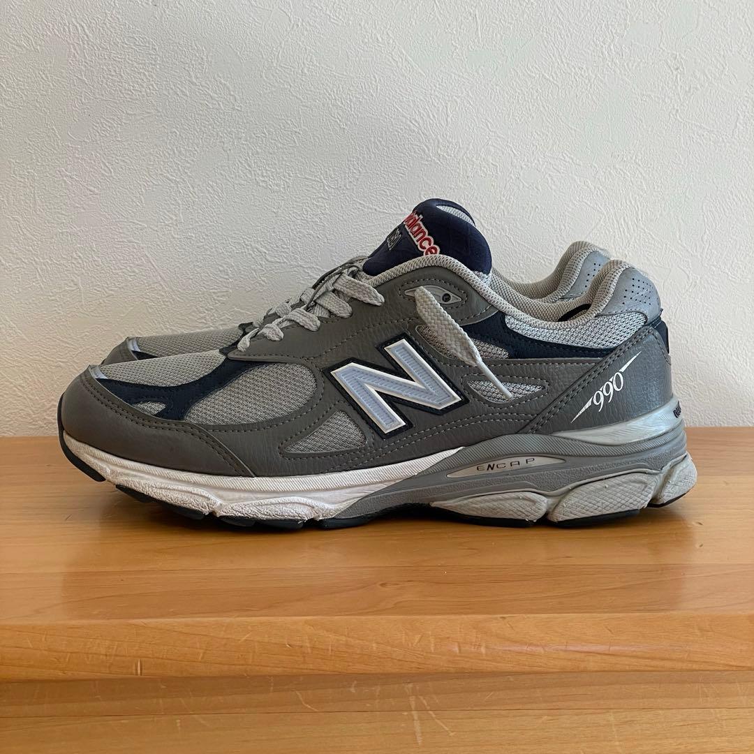 New Balance 990v3 27.0m USA製 M990GJ3