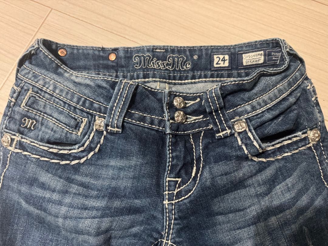 Miss Me ミスミー 平成ギャル y2k ローライズ デニム 24