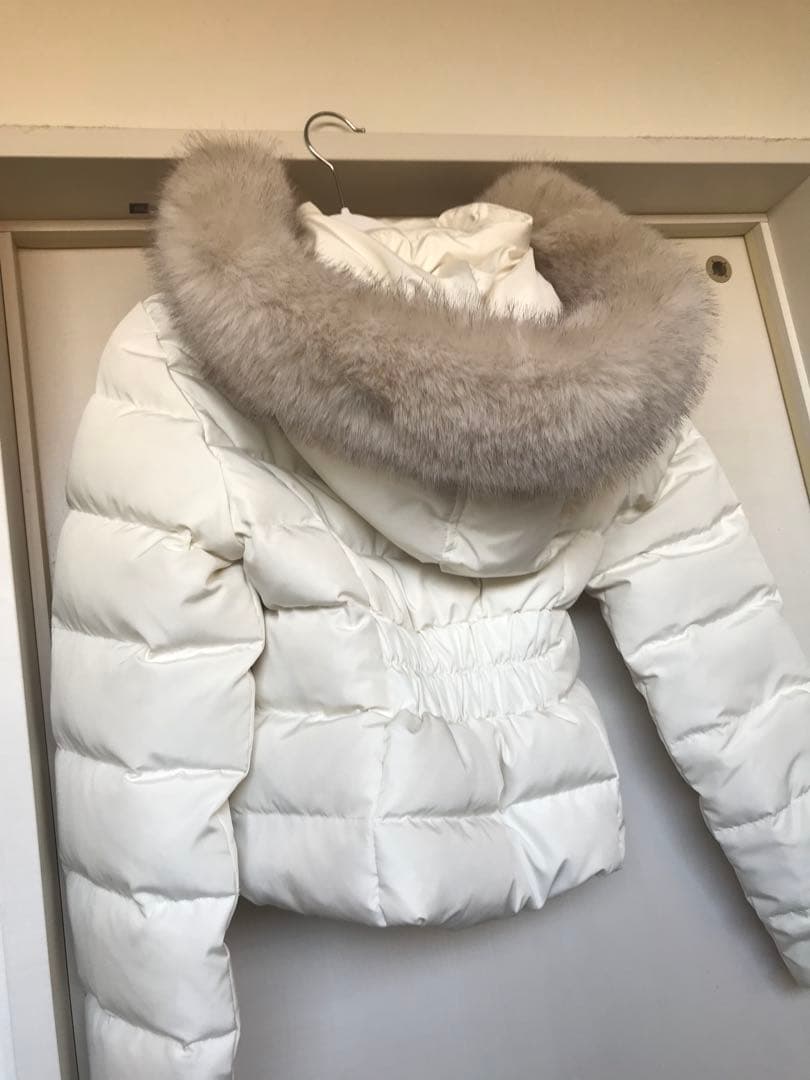 EATME キルティングラインダウンブルゾン くびれダウン