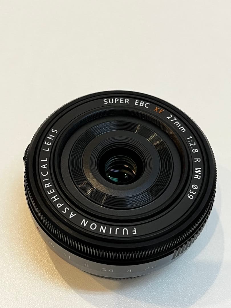 フジノンレンズ XF27mmF2.8 R WR