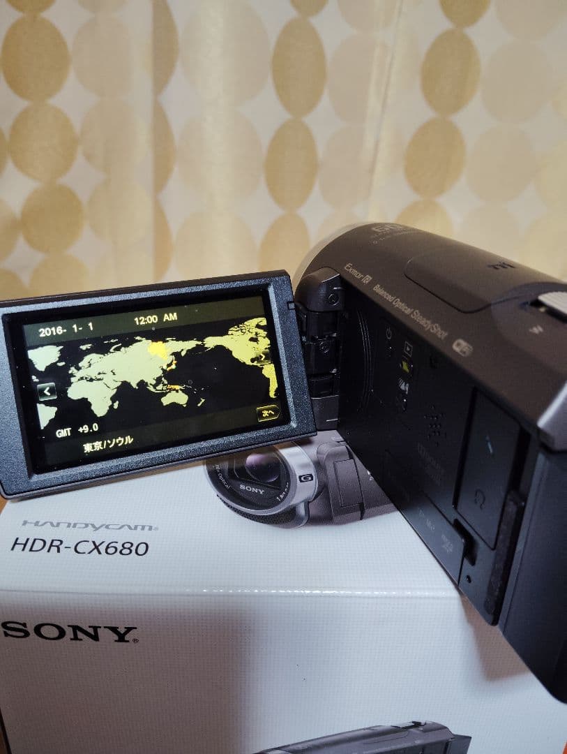 SONY HDR-CX680 ビデオカメラ