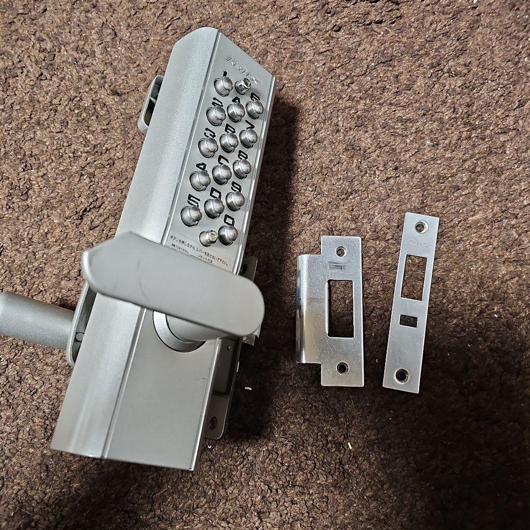 う*ん様 中古品ボタン式 暗証番号錠　長沢製作所 KEYLEX　キーレックス