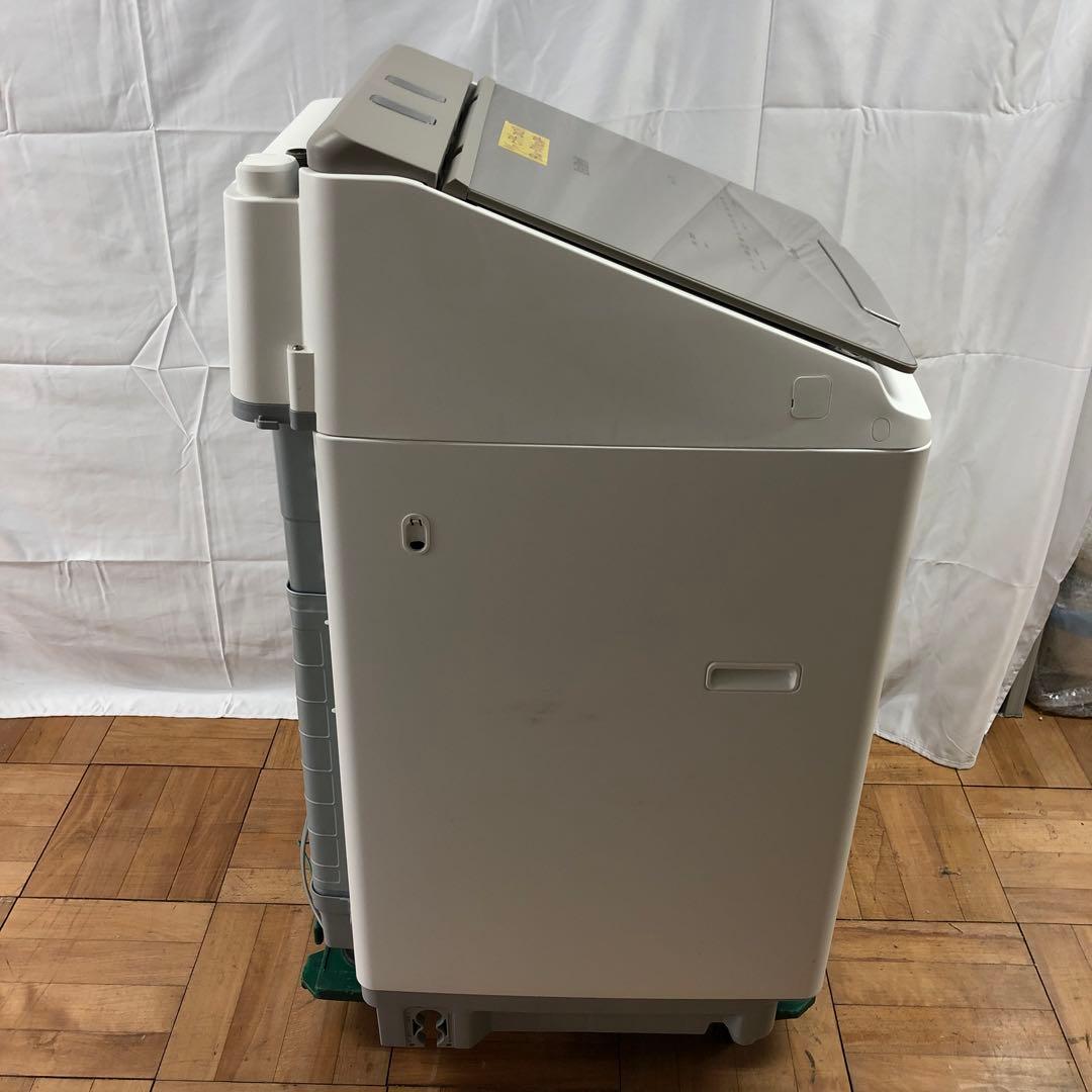 【美品】HITACHI　全自動電気洗濯乾燥機　BW-DX100HBK　23年　D