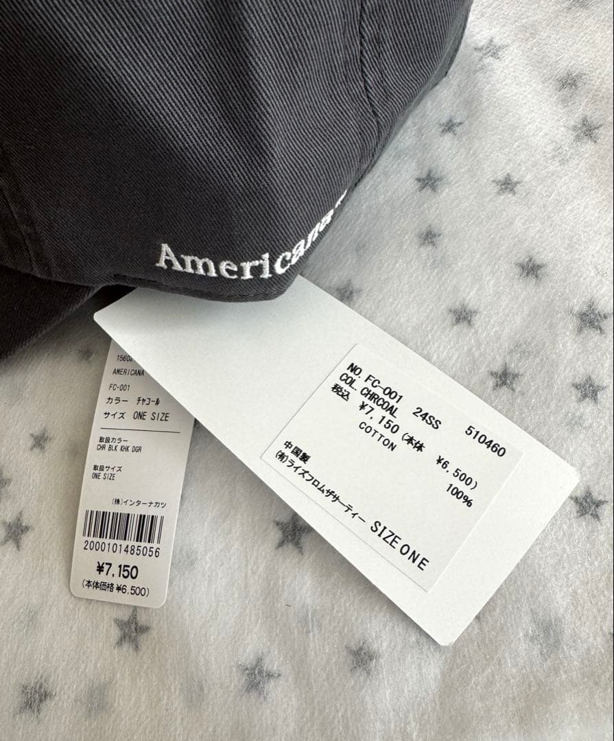 【新品】AMERICANA/アメリカーナCAP