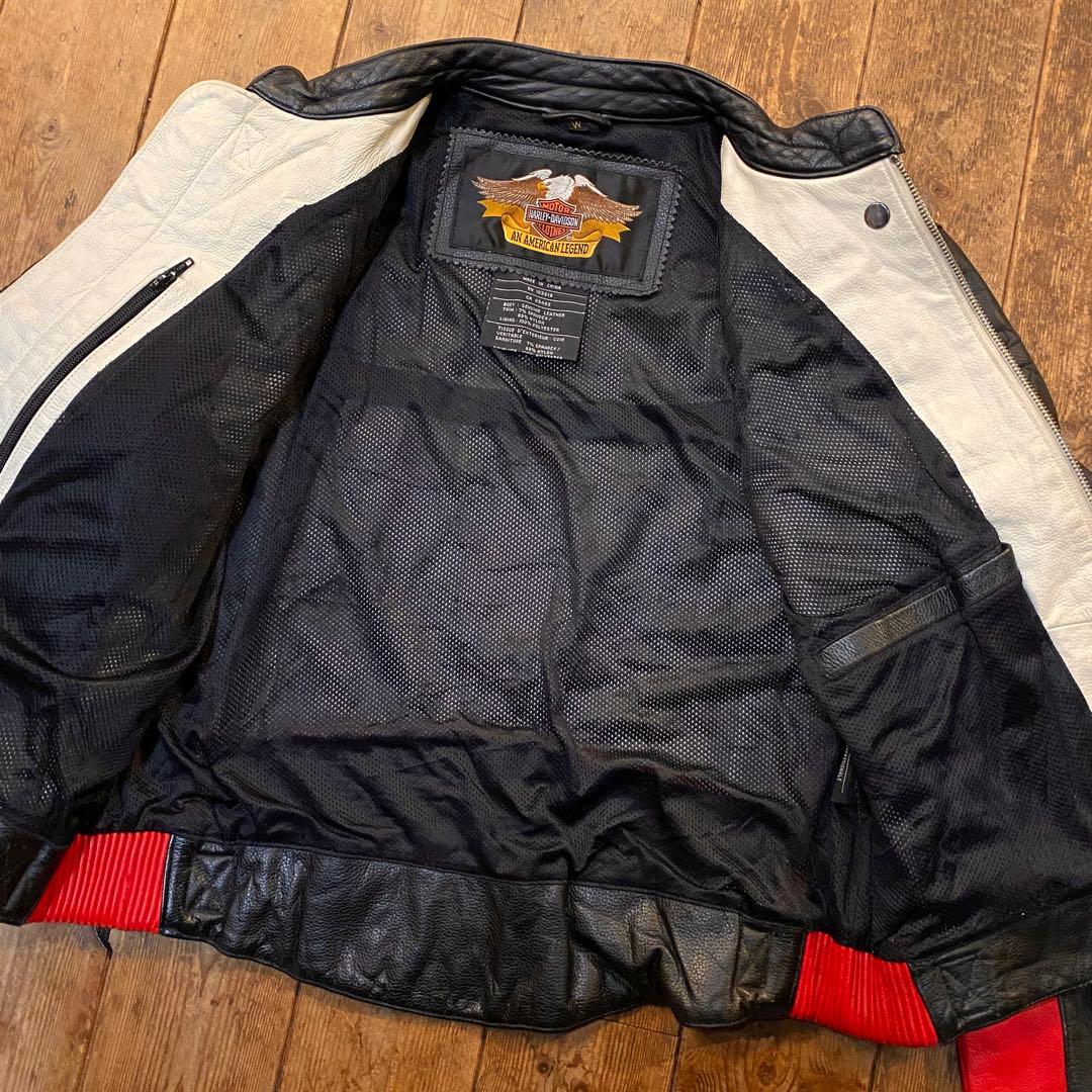 HARLEY-DAVIDSON ハーレー シングルライダースジャケット レザー