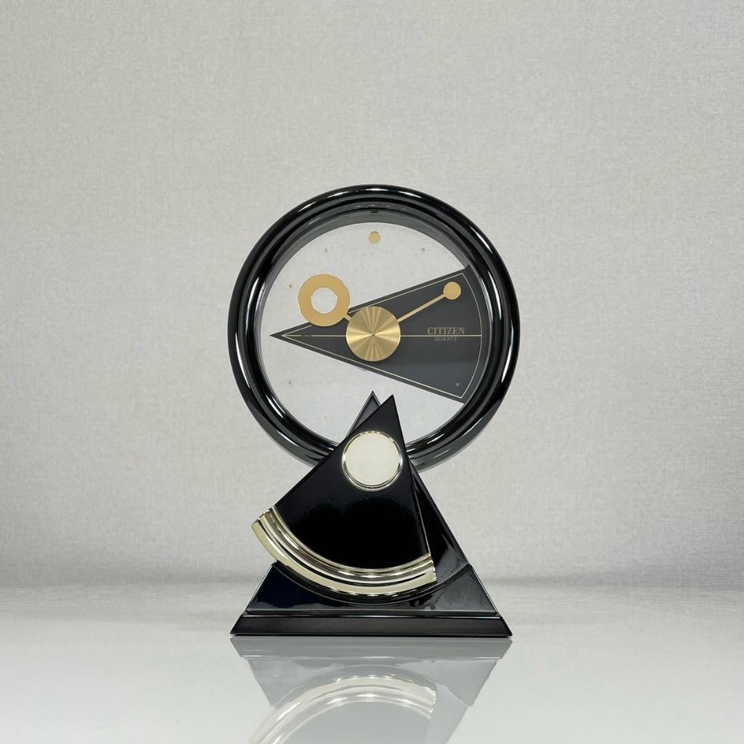 80's シチズン Citizen テーブルクロック ポストモダン 置き時計