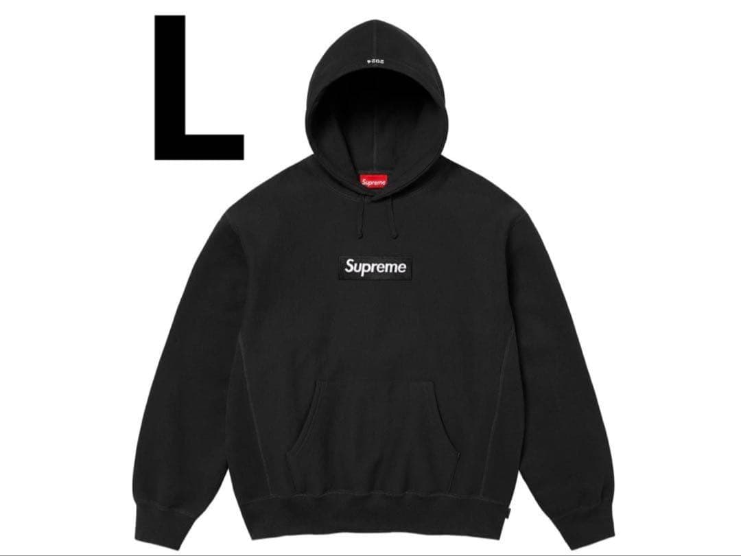 トップス supreme Box Logo Hooded Black 2024
