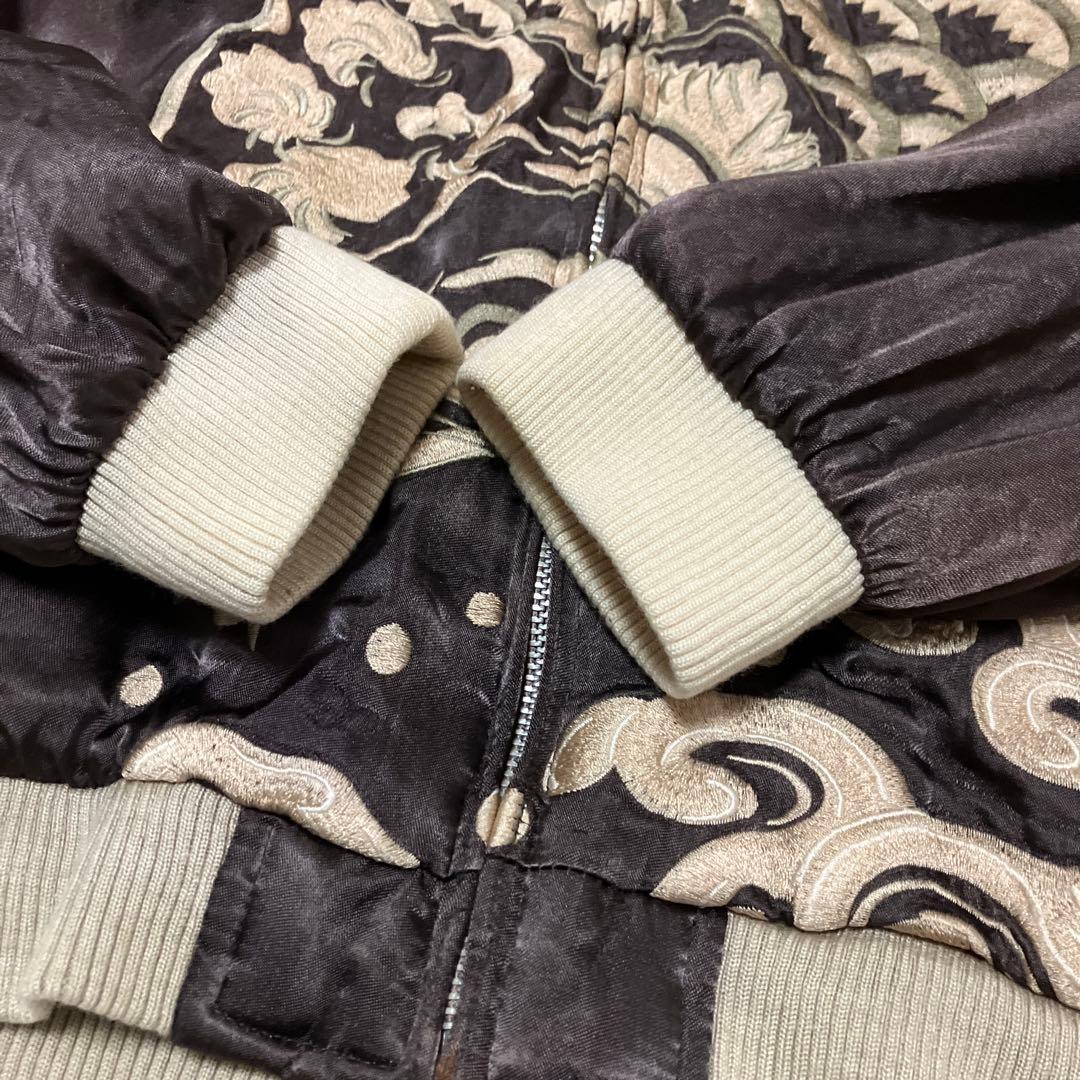 花旅楽団　ハナタビガクダン　鯉 龍　スカジャン　XL