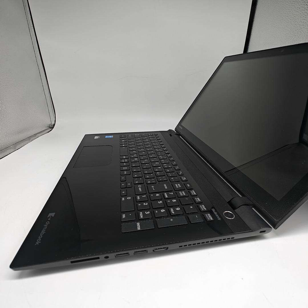 【東芝】T75 高性能i7 SSD256GB 16GB ブラック ノートPC
