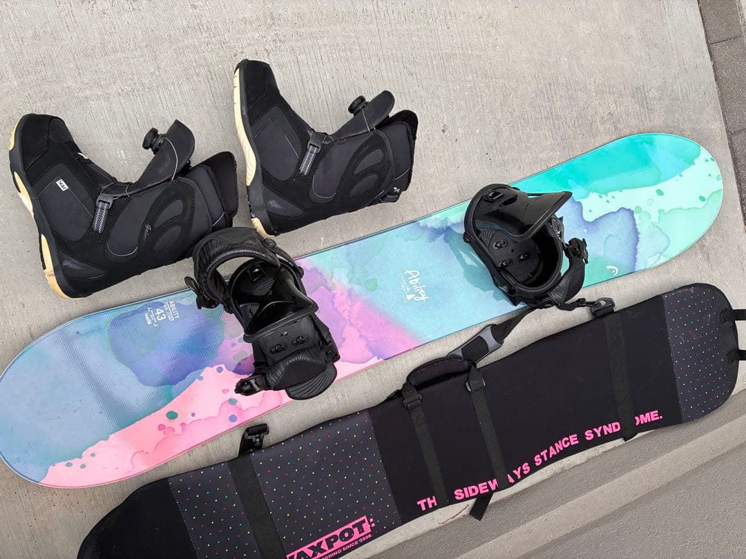 head レディーススノーボード　4点セット ブーツ24.5cm お得