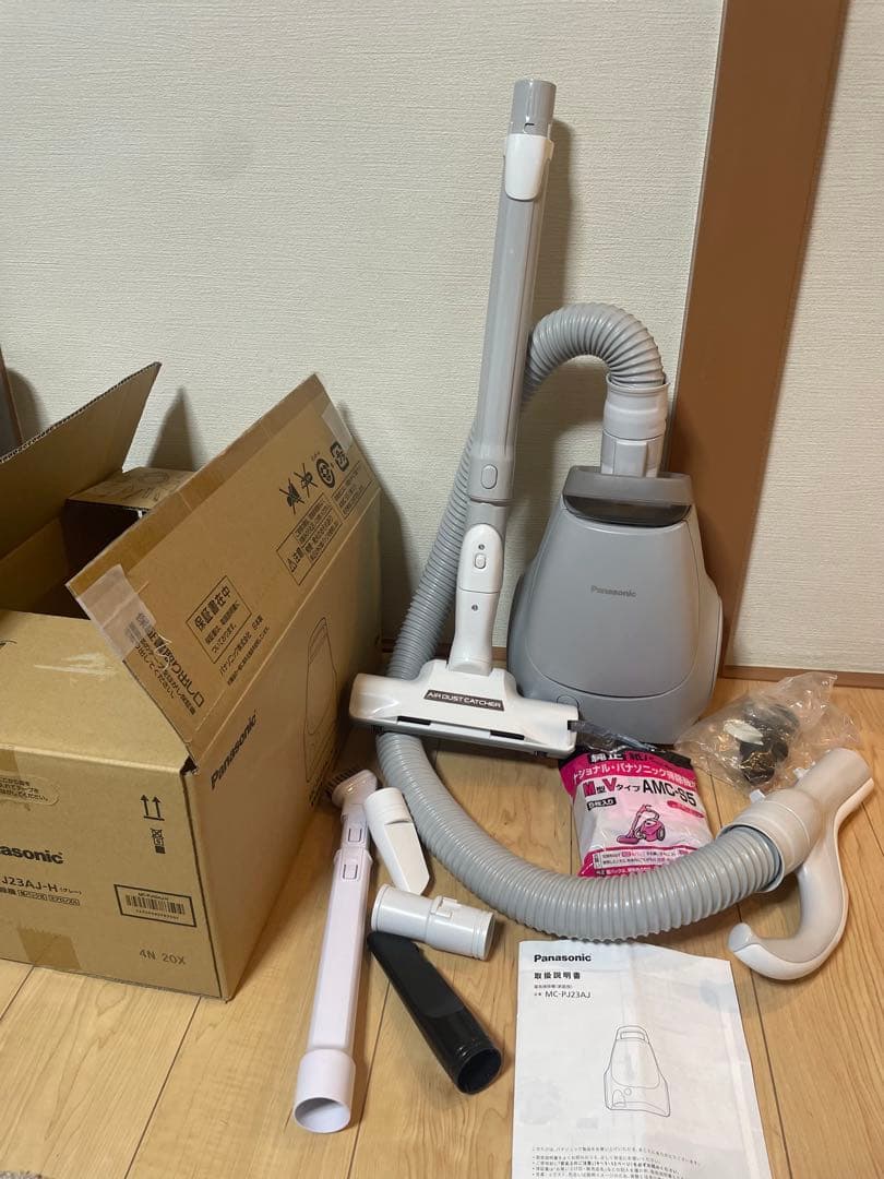 パナソニック 掃除機MC-PJL22AJ-H 美品 2024年袋