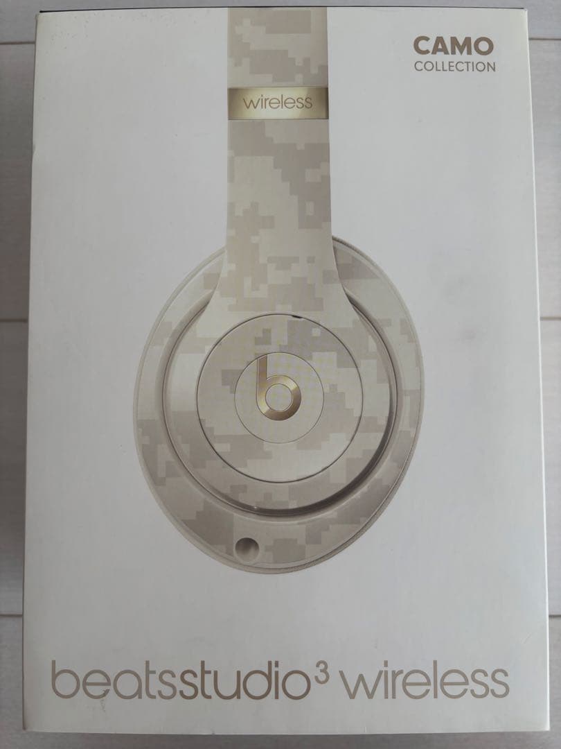【レア•美品】Beats Studio3 迷彩 イヤーパッド交換済み