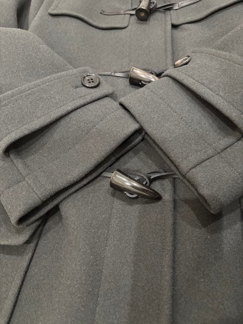 【一度着用】UNITED ARROWS W メルトンダッフルコート38