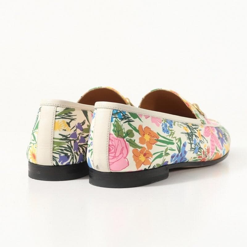 GUCCI グッチ ケン・スコット ローファー 花柄 フローラ ホースビット