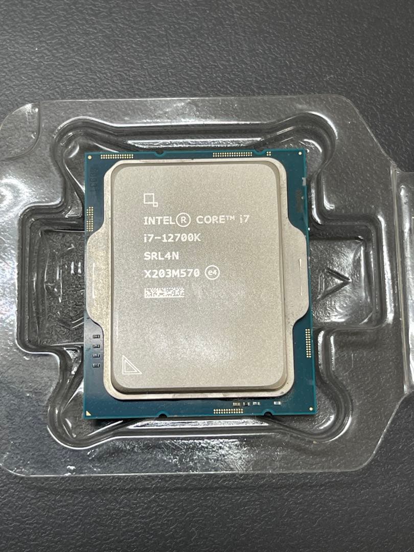 コーヘー様用　CPU intel Core i7-12700K 清掃済み