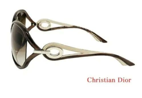 Dior ブラウン オーバーサイズ サングラス