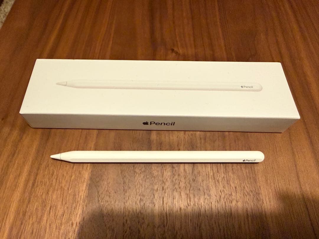 【ほぼ新品】Apple Pencil 第2世代 ホワイト 箱付き