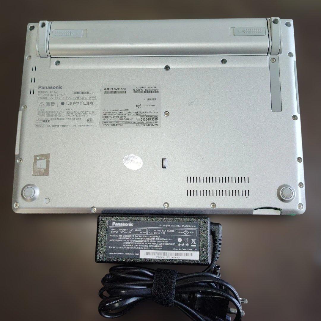 Windowsノート本体 Let's note CF-SV9 R23VS, 512GB, 4840hr