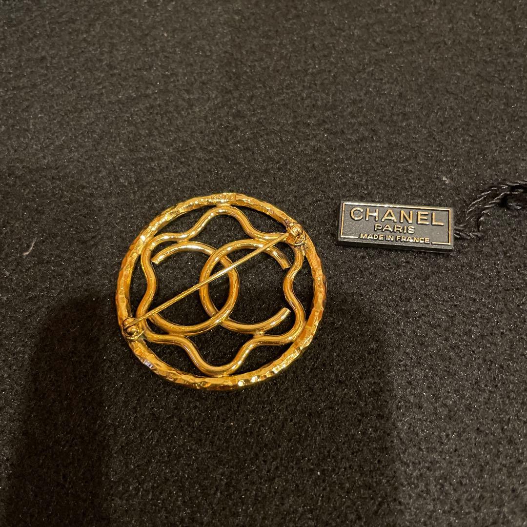 CHANEL シャネルブローチ　ヴィンテージ　サークルココマーク