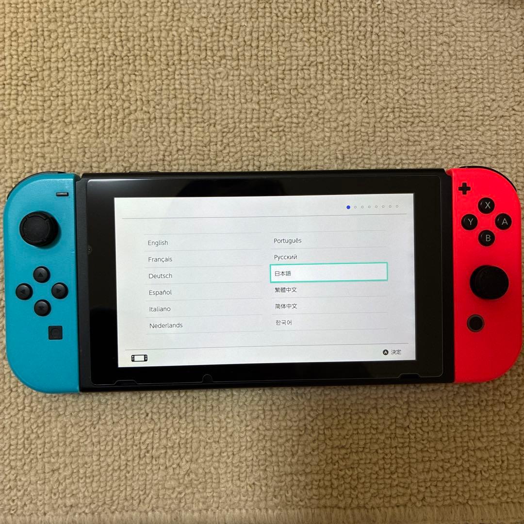 Nintendo Switch本体　Joy-Conハンドル　Joy-Conセット