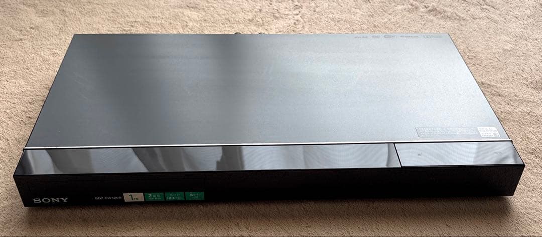 【匿名発送】SONY Blu-ray DiscBDZ-EW1200 2014年製
