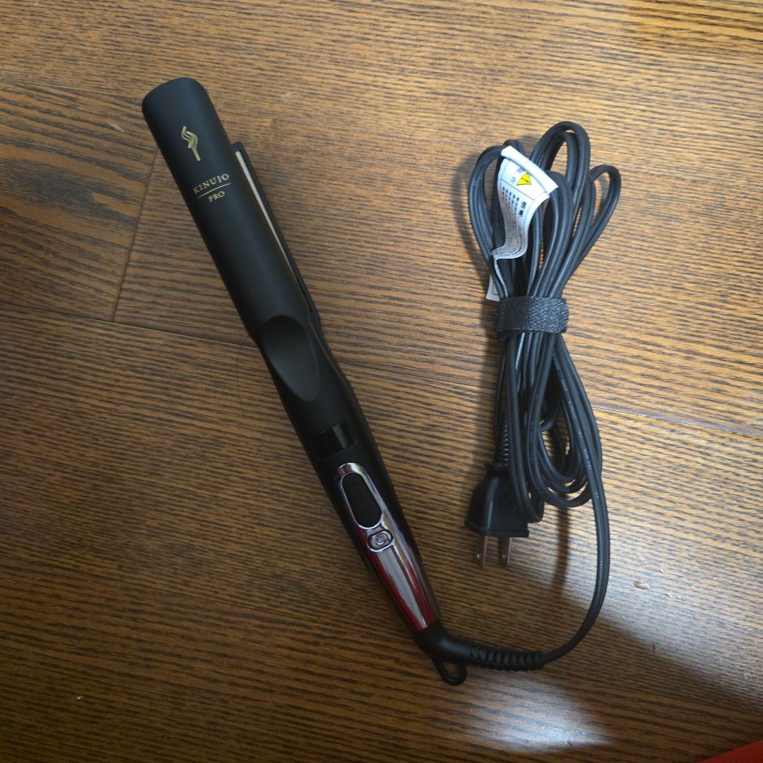 KINUJO PRO Straight ヘアアイロン ブラック